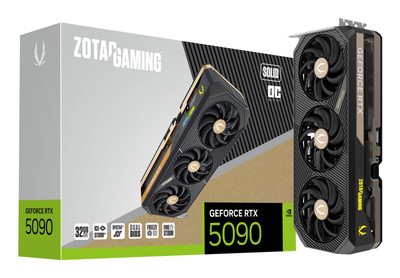 Kartë grafike Zotac NVIDIA GeForce RTX 5090 SOLID OC, 32GB, Blackwell, e zezë