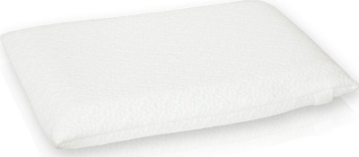 Jastëk bebe Memory Foam, ergonomik, 39 x 24 cm, i bardhë