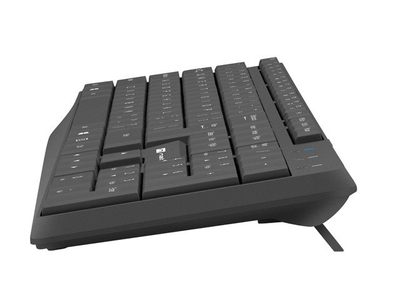 Set tastierë dhe maus Natec Squid, 1600 DPI, i zi