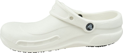 Sandale pune Crocs Bistro, antirrëshqitje, M12, të bardha