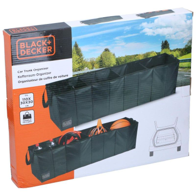 Organizues bagazhi Black+Decker Trunk Organizer XL, 110x30x30 cm, i zi