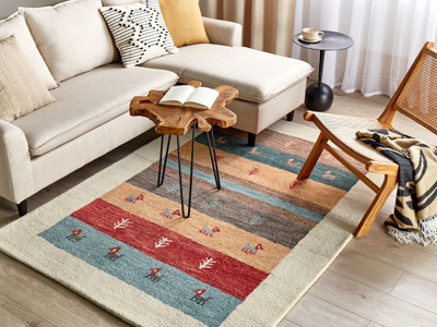 Tapet SARILAR Wool Gabbeh, lesh, 140 x 200 cm, shumëngjyrësh