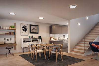 Plafonierë LED Paulmann Atria Shine 71005, 16W, dritë e bardhë neutrale, krom mat