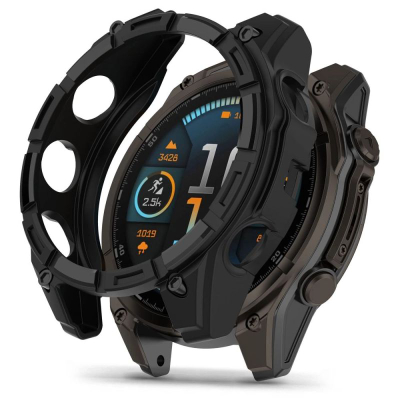 Mbulesë smartwatch Tech-Protect Defense Air për Garmin Fenix 8 47mm, TPU, e zezë