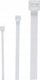 Kapëse kabllosh Cimco Cable Tie, 36 cm, set 100 copë, e bardhë natyrale
