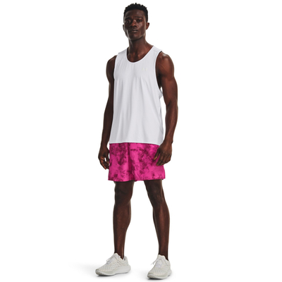 Спортска маица без ракави Under Armour Isochill за мажи, материјал Isochill, бела