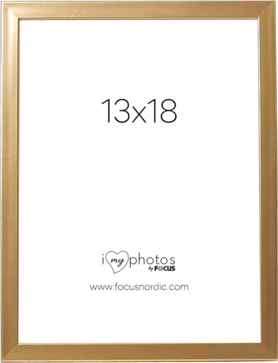 Kornizë fotosh Focus Pop Gold, 13x18 cm, MDF, ngjyrë ari
