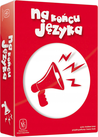 Loja me shoqni Nasza Księgarnia On the Tip of the Tongue, party game, për familje edhe shokë