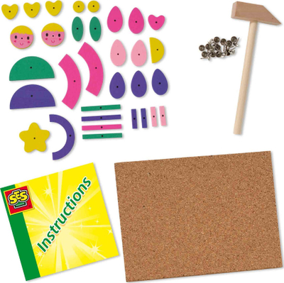 Lodër farkëtimi SES Creative Hammer Tic Trendy 00927, set kreativ, shumëngjyrësh