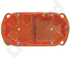 Kuti elektrike për beton Legrand Batibox 080102, 72mm, 143 x 40mm, e kuqe