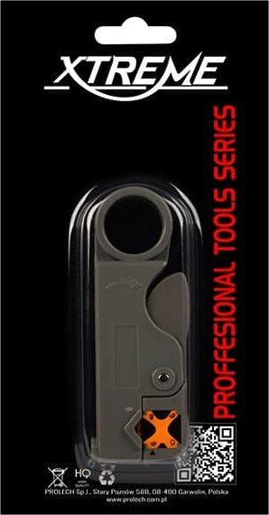 Mjet zhvesës kabllosh koaksiale Blow HT312B 8411, për RG58 RG59 RG62 3C, portokalli