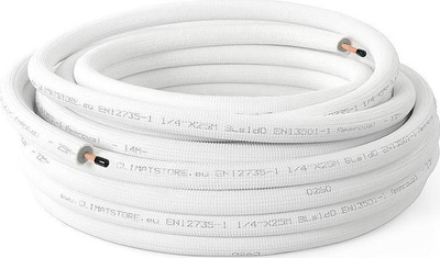 Tub bakri me izolim Tivento, 5/8", 25 m, i zi