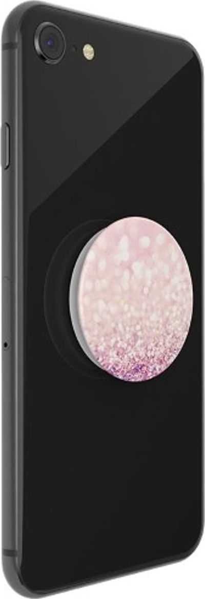 Mbajtëse telefoni Popsockets Blush Handy Stand, ngjitëse, me shkëlqim, rozë