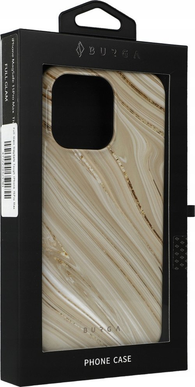 Mbrojtëse telefoni Burga Tough MagSafe, për iPhone 15 Pro Max, me dizajn Full Glam, shumëngjyrësh
