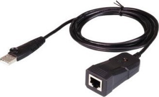 Kabllo seriale ATEN UC232B, USB Type A në RS 232, 1.2m, e zezë