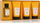 Set dhurate për burra Acqua Di Parma Barbiere Daily Ritual, Colonia 20ml, pastrues faqesh 40ml, e verdhë