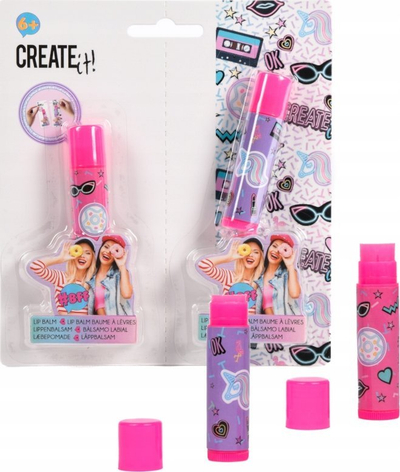 Set balsami për buzë Canenco CREATE IT, 2 copë, për kalamaj