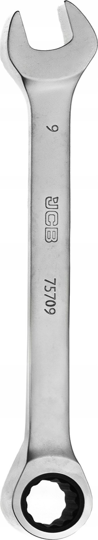 Çelës me ratchet JCB, 9 mm, ngjyrë argjendi