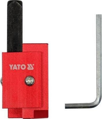 Daltë qoshe me sustë Yato, për hap çik mentesha, 9 x 9 mm