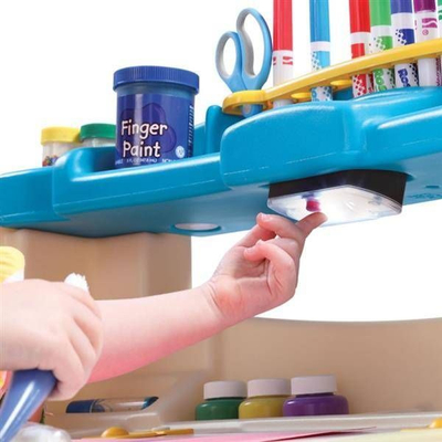 Step2 Deluxe Art Master Desk, Детска Маса за Активности и Стол