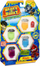 Set lodrash Ready2Robot Slime Squad Style 4, 4 kavanoza slime, figurë piloti surprizë, shumëngjyrësh