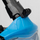 Maska snorkeling Aquaro Full Face, për të rritur, polikarbonat dhe silikon, blu