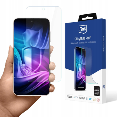 Folie mbrojtëse matte 3mk SilkyMatt Pro për Vivo X300, vetëshërim, kundër gërvishtjeve, transparente