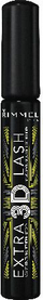 Rimmel London Extra 3D Lash Mascara, 8 ml, Extreme Black
