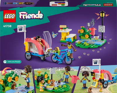 Set LEGO® Friends 41738 Dog Rescue on a Bike, 125 pjesë