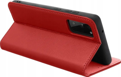Kllëf libri Smart Pro për Xiaomi Redmi Note 14 4G 5G, lëkurë, burgundy
