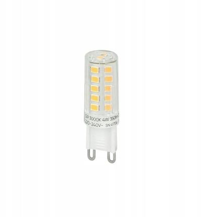 ЛЕД светилка LED line LITE G9, 4W, 350lm 3000K, топло бела