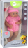 Kukull bebe LEAN Toys, 39 cm, me rroba rozë
