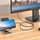 Kabllo video Hoco UA27 Lightning në HDMI, 2m, Full HD 1080p, gri