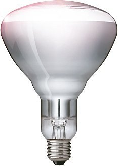 Грејна сијалица Philips BR125 IR, 150W, E27, проѕирно стакло