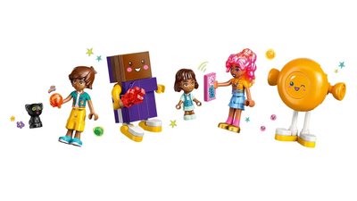 Set ndërtimi LEGO Friends Heartlake City Candy Store 42649, dyqan ëmbëlsirash, për fëmijë