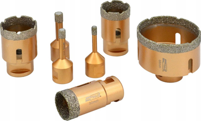 Freza me diamant AWTOOLS Diamond Core Bit, M14, 51mm
