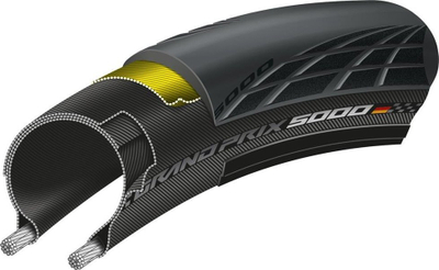 Gomë rruge biçiklete Continental Grand Prix 5000, 700x32, e zezë