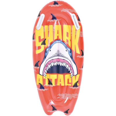 Dysk noti i fryrë Jilong Red Shark, 100x50cm, PVC, i kuq