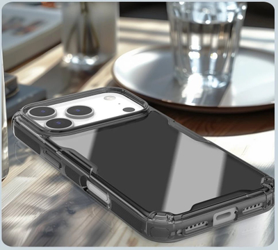 Këllëf telefoni Nillkin Nature TPU Pro për iPhone 17 Pro, i hollë, transparent