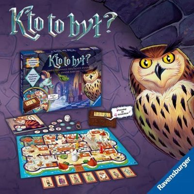 Lojë tavoline Ravensburger Who Was It, bashkëpunuese, për kalamaj