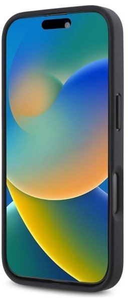 Куќиште за телефон Red Bull Carbon Shiny Logo со MagSafe, за iPhone 16 Pro, црно