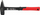 Çekiç bravandreqësi AWTools Black, 6 kg, dorezë me fibër qelqi