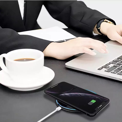 Karikues wireless Tech-Protect QI15W-C1, 15W, me kabllo USB C, i zi