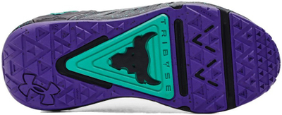Atlete Under Armour Project Rock PR6, TRIBASE, për palestër, gri e zezë