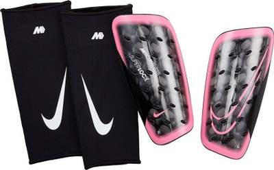 Mburoja për këmç Nike Mercurial Fly Lite Super Lock DN3608-675, për futboll, e lehtë, rozë me të zezë
