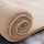 Округол килим Round Carpet Rabbit Silky Fur 90, 90cm, полиестер, топла беж