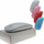 Mouse wireless Webzi SlimFit, optik 1600 DPI, i bardhë
