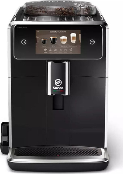 Aparat kafeje Saeco Xelsis Deluxe SM8780/00, automatik bean to cup, 22 pije, i zi