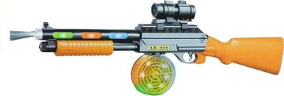 Lodër automatiku AK 868-1, me drita, 60 cm, shumëngjyrëshe