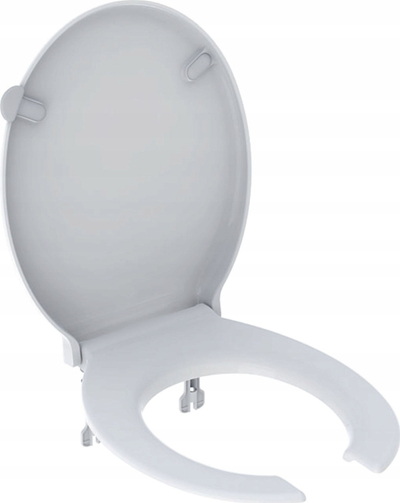 Ule WC Geberit Selnova Comfort M30119, për persona me aftësi të kufizume, duroplast antibakterial, e bardhë